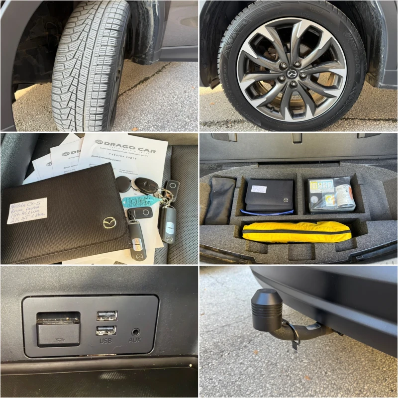 Mazda CX-5 2.2 175 к.с | NAKAMA | DISTRONIC | BOSE | ПЪЛ.СЕР, снимка 17 - Автомобили и джипове - 52943528