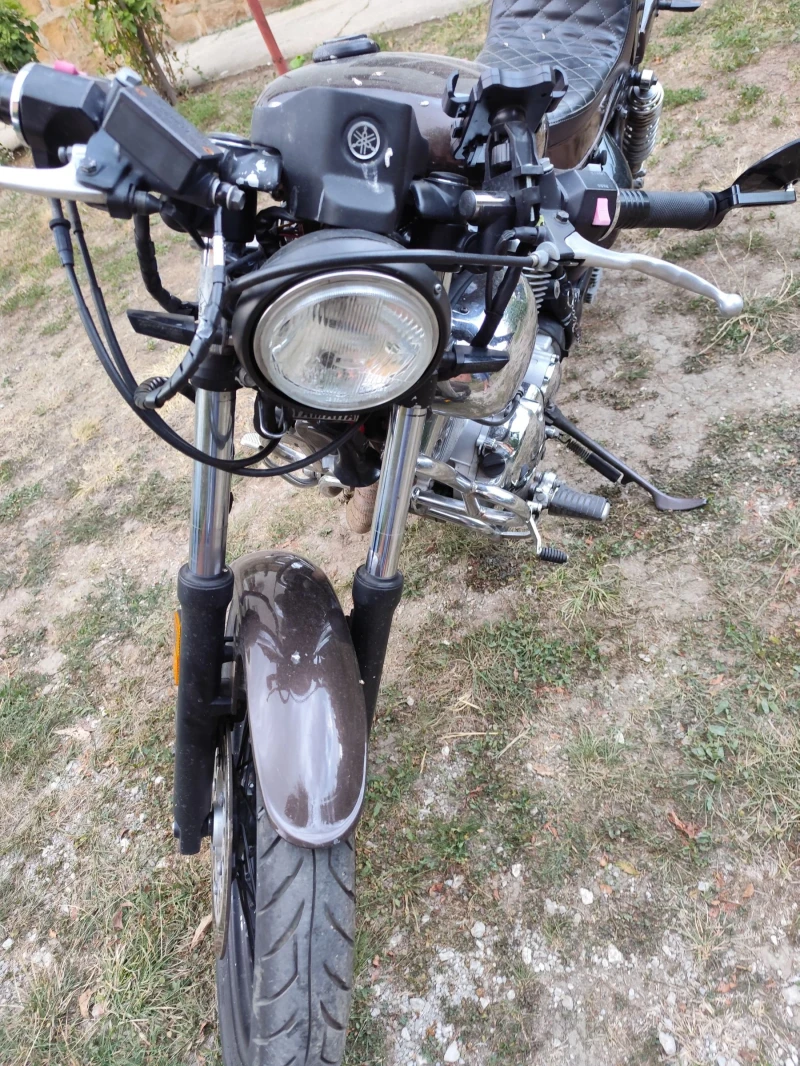 Yamaha Virago Кафе рейсър А2 бобър чопър , снимка 2 - Мотоциклети и мототехника - 51546402
