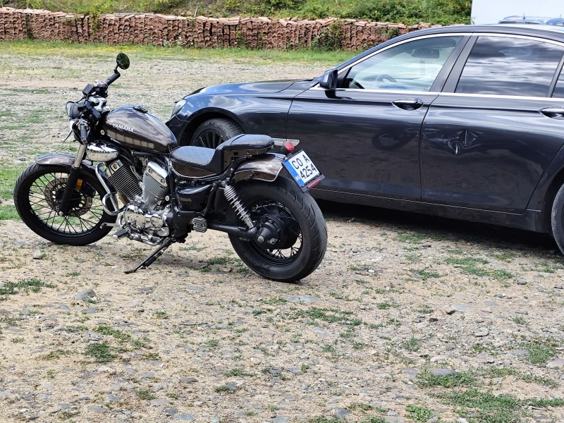 Yamaha Virago Кафе рейсър А2 бобър чопър , снимка 7 - Мотоциклети и мототехника - 51546402