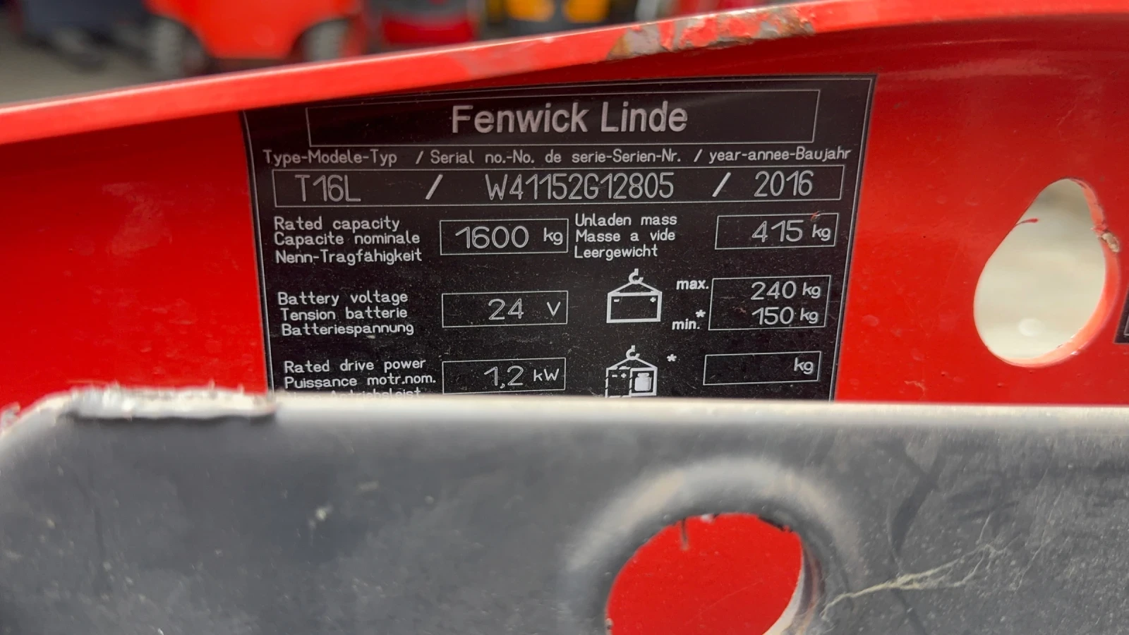 Електрокар Linde Hawker, снимка 8 - Индустриална техника - 54892341
