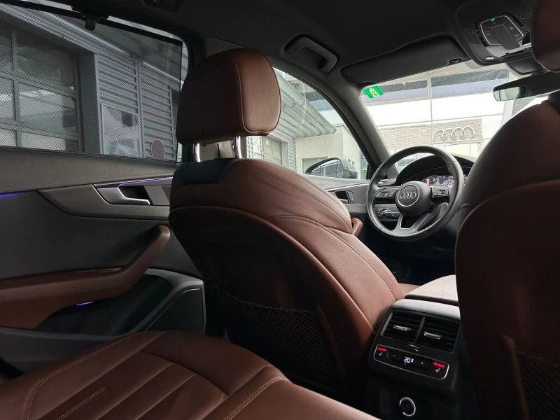 Audi A4 S-Line, 190ks quattro Sport/кафява кожа/Virtual/ , снимка 5 - Автомобили и джипове - 52919732