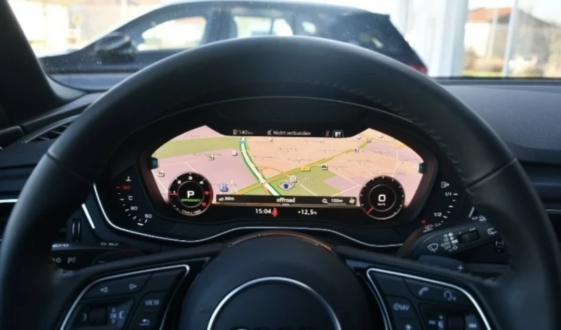 Audi A4 S-Line, 190ks quattro Sport/кафява кожа/Virtual/ , снимка 12 - Автомобили и джипове - 52919732