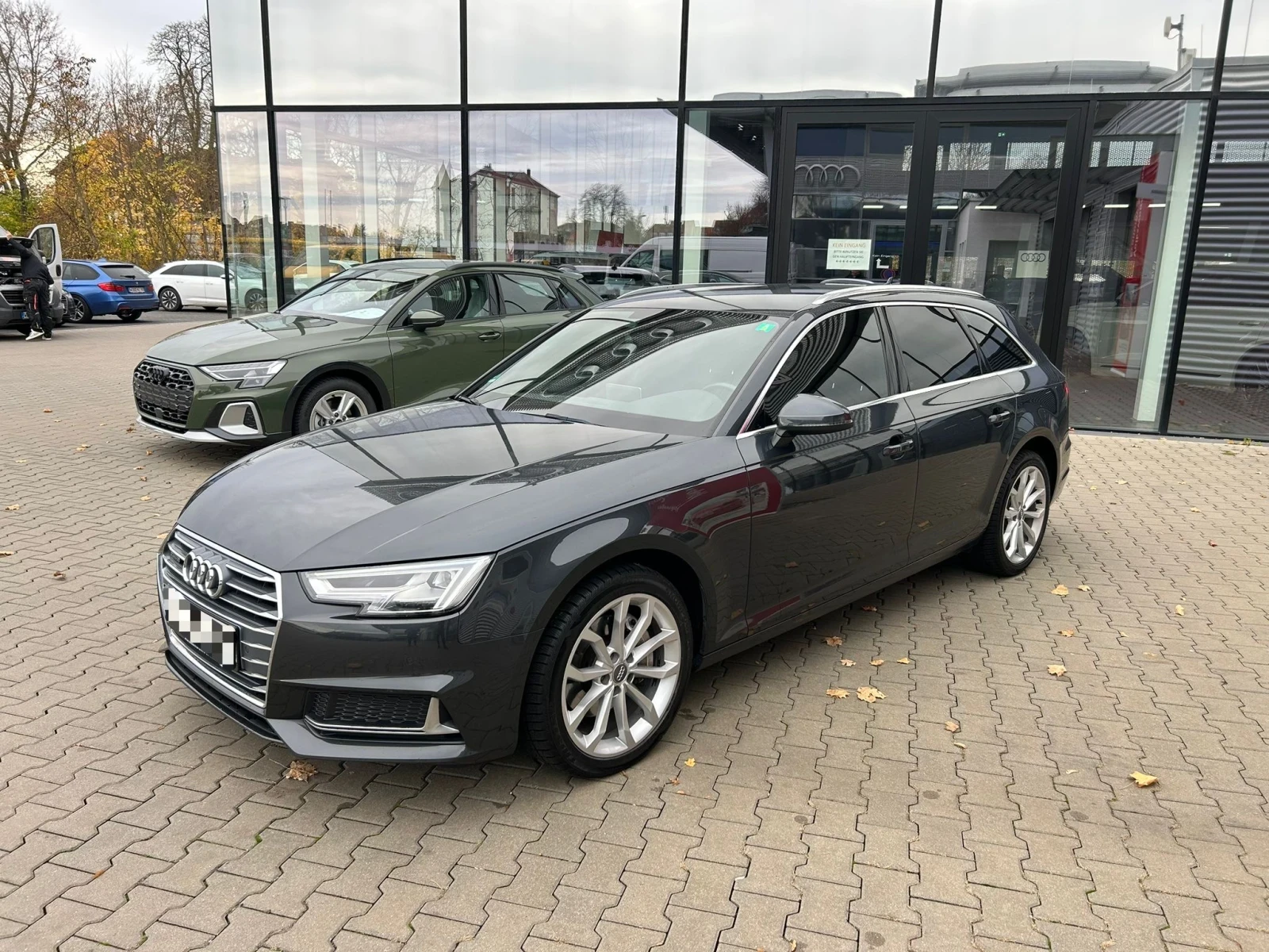 Audi A4 S-Line, 190ks quattro Sport/кафява кожа/Virtual/ , снимка 1