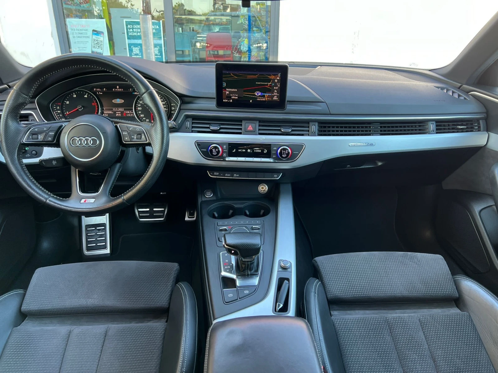 Audi A4 S LINE СОБСТВЕН ЛИЗИНГ/KEYLESS GO/EURO 6B - изображение 10