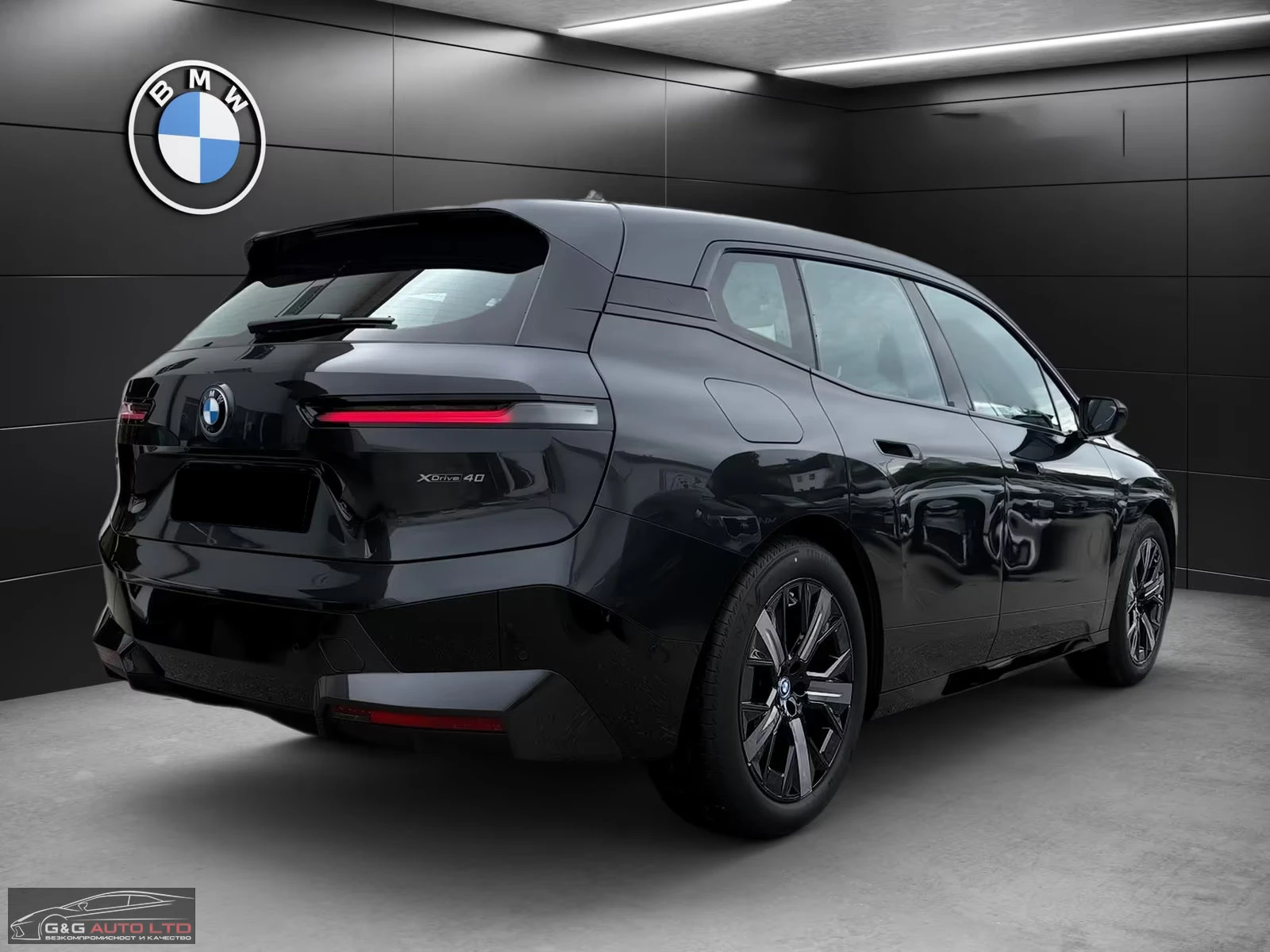 BMW iX xDrive40/326HP/M-SPORT/HUD/MEMO/360/NAVI/473g - изображение 3