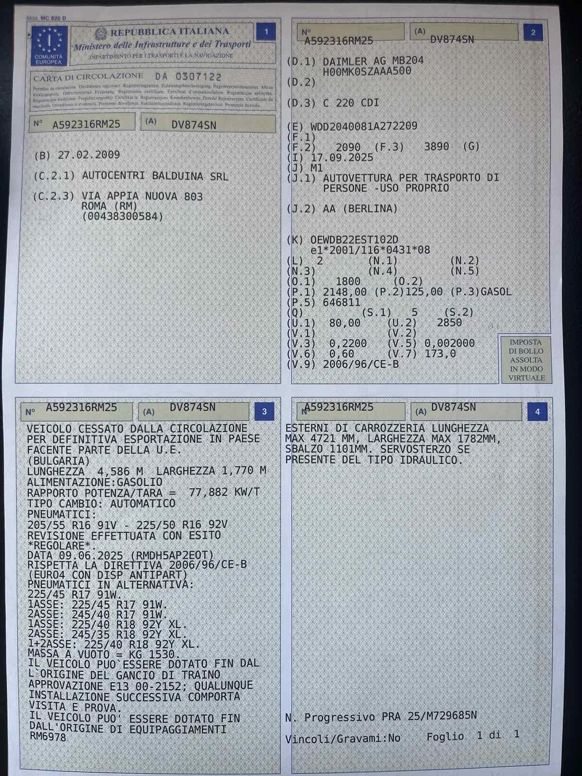 Mercedes-Benz C 220 ELEGANCE! 646!! 207k KM!!! | Mobile.bg   17