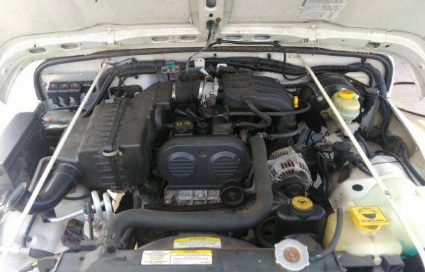 Двигател 2.4L и скоростна кутия NV1500/5ск. за Jeep Cherokee/Wrangler, снимка 2 - Части - 45709675