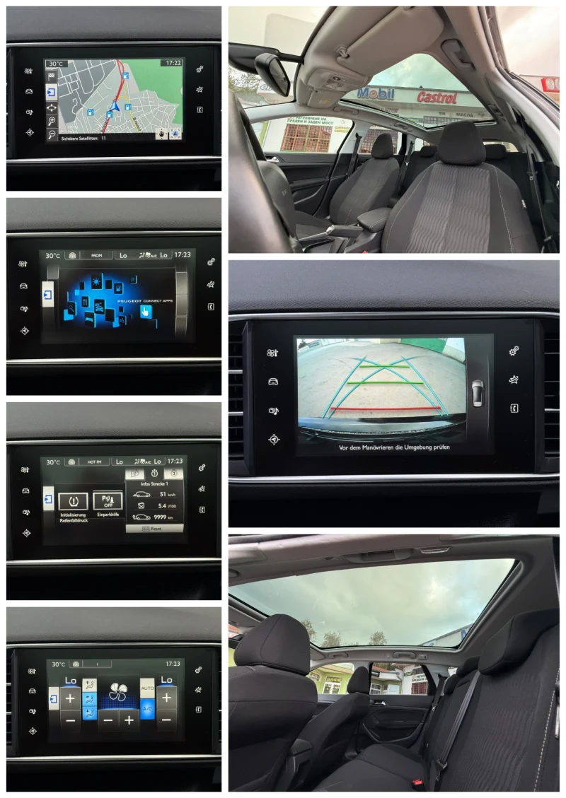 Peugeot 308 1.6HDi * Навигация* * Панорама* * Камера* , снимка 15 - Автомобили и джипове - 51716056