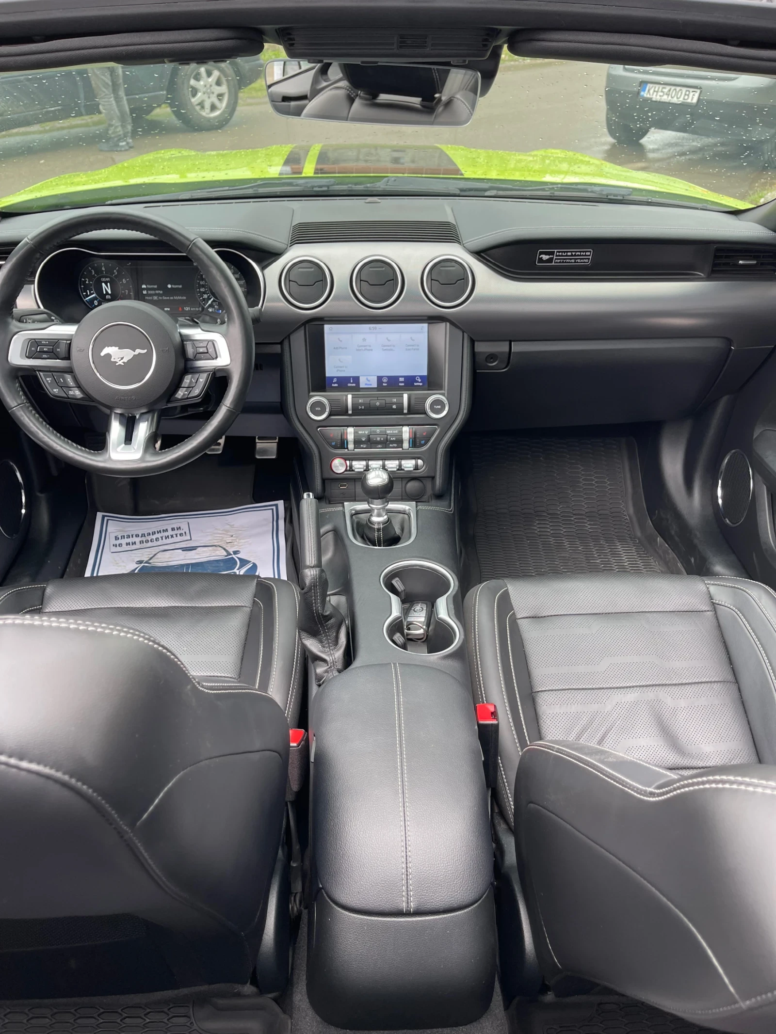 Ford Mustang 5.0 GT CONVERTIBLE PP1 MANUAL - изображение 9