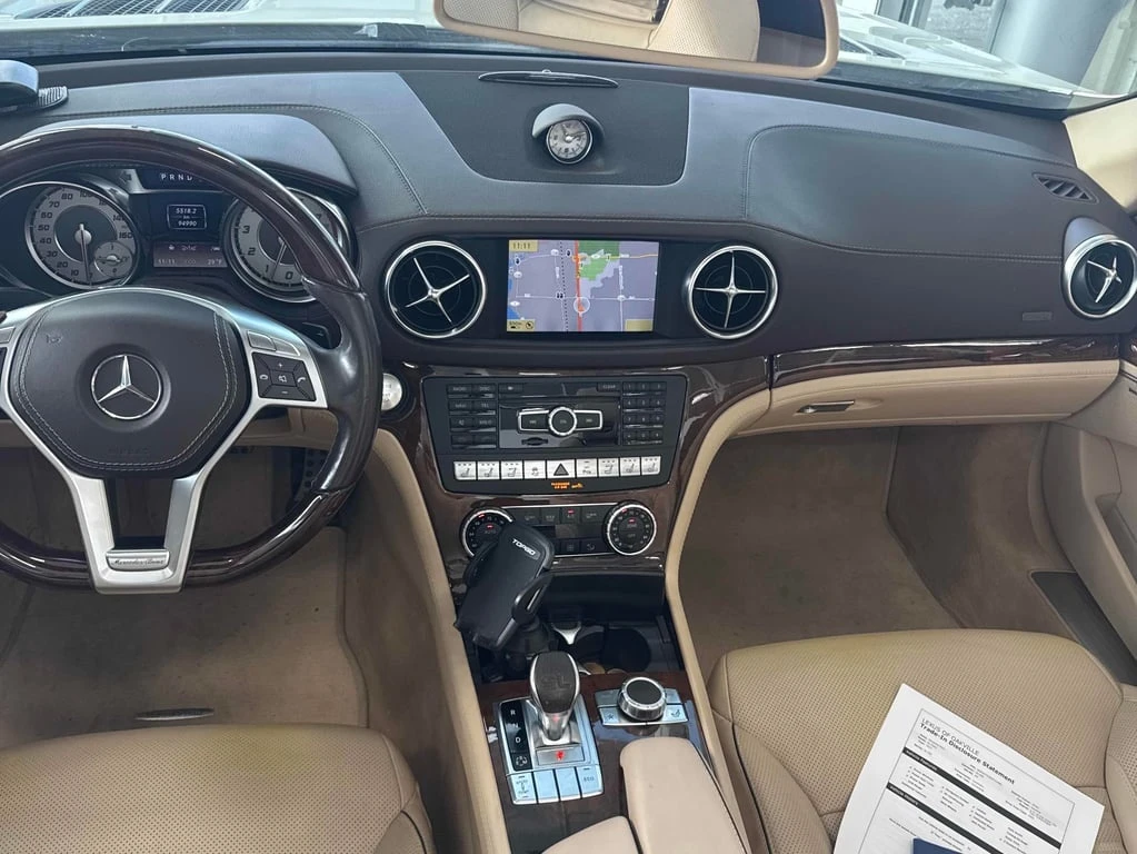 Mercedes-Benz SL 500 2013 FULL ЕКСТРИ * БЕЗ ПЪРВОНАЧАЛНА ВНОСКА*  - изображение 9