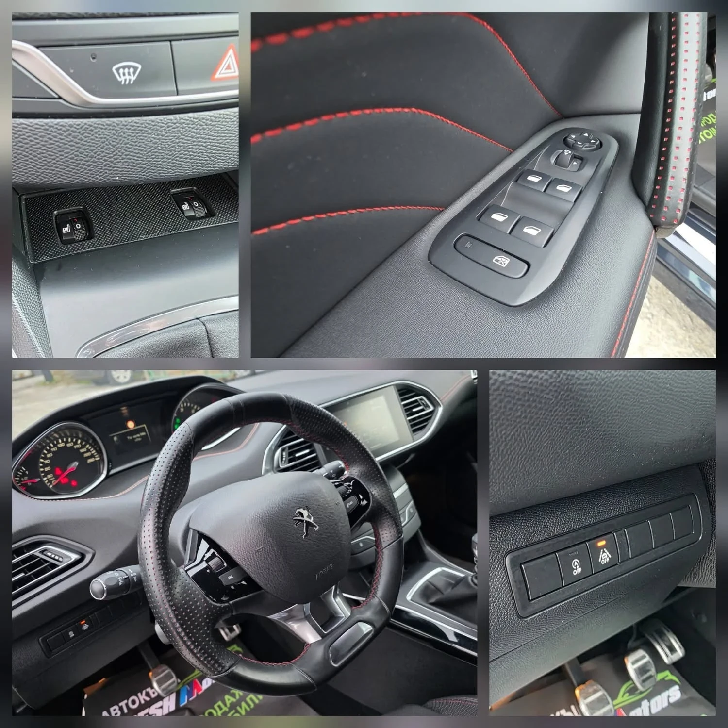 Peugeot 308 GT-LINE 1.5HDI 130K.C./НАВИ/КАР ПЛЕЙ/ЛЕД, снимка 12 - Автомобили и джипове - 54086097