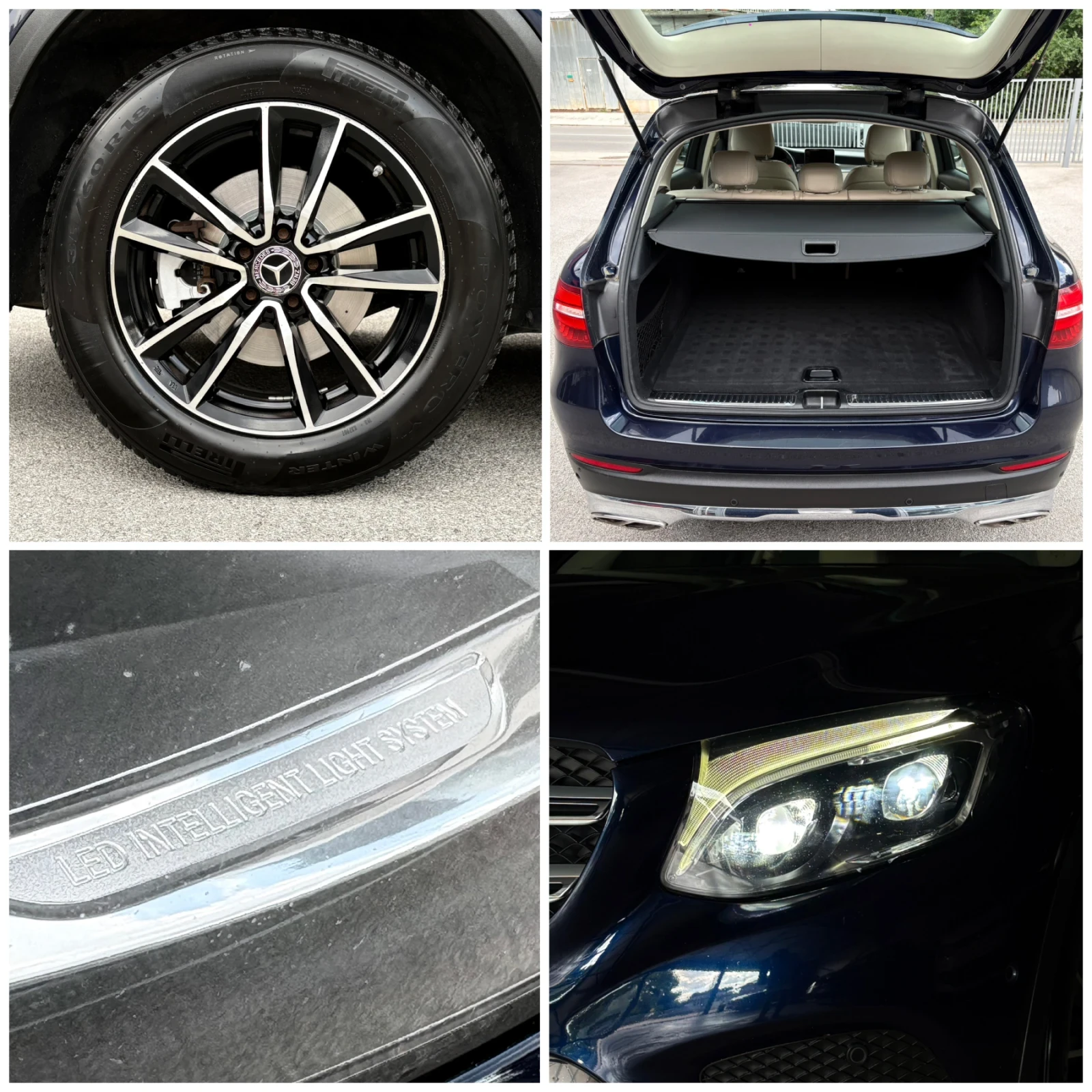 Mercedes-Benz GLC 250 4MATIC, FULL LED INTELLIGENT, DYNAMIC DRIVE, снимка 15 - Автомобили и джипове - 55977001