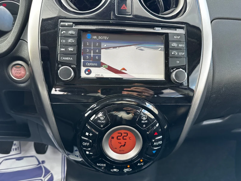 Nissan Note 1.5DCI- НАВИГАЦИЯ-ПОЛУКОЖА-КАМЕРИ, снимка 13 - Автомобили и джипове - 52011407