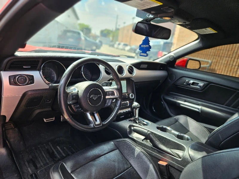 Ford Mustang 2.3 Eco Boost PREMIUM* NAVI* ПОДГРЕВ* ОБДУХВАНЕ* , снимка 9 - Автомобили и джипове - 53460785