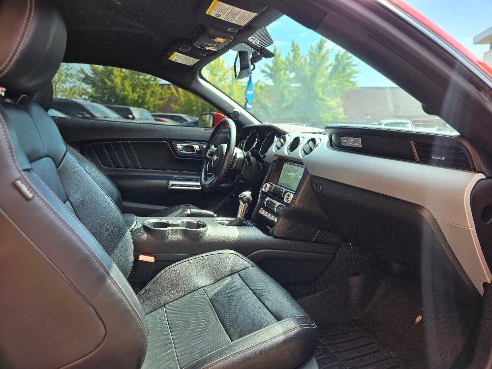 Ford Mustang 2.3 Eco Boost PREMIUM* NAVI* ПОДГРЕВ* ОБДУХВАНЕ*  - изображение 10