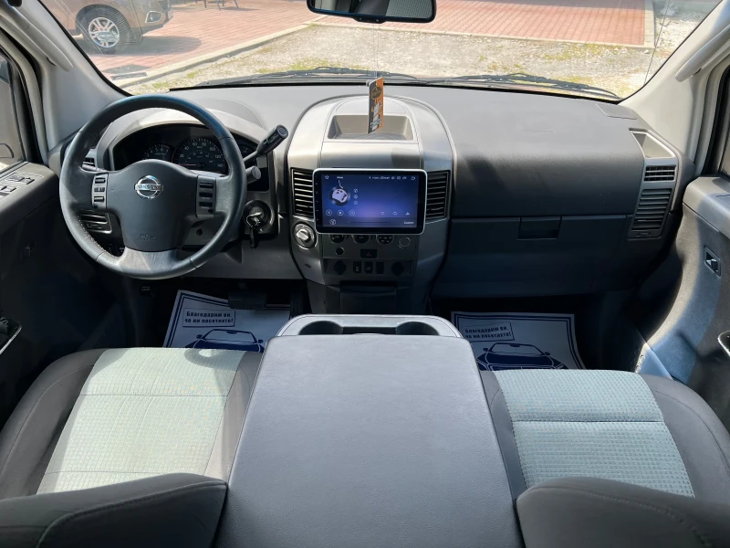 Nissan Titan crew cab 5.6 V8* LPG* АВТОМАТИК* НАВИ* КАМЕРА* , снимка 10 - Автомобили и джипове - 50547988