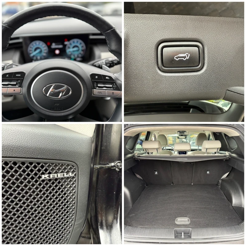 Hyundai Tucson 1, 6 mild Hybrid 58000km= 4x4 Подгр/Обдухване= Т, снимка 15 - Автомобили и джипове - 51198658