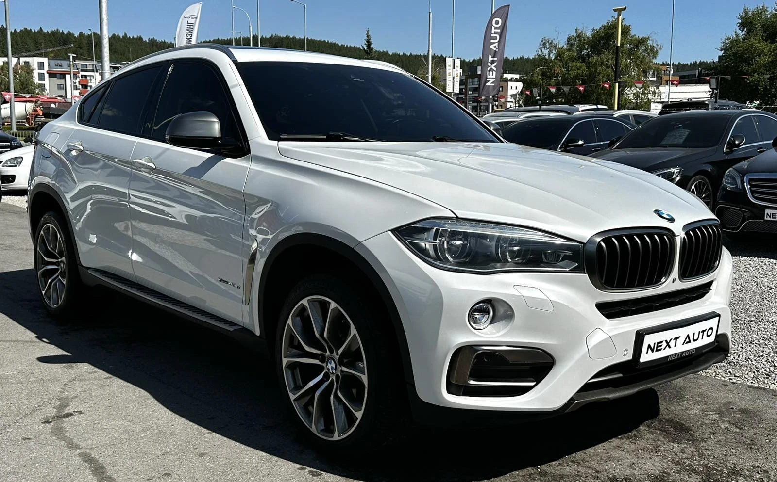 BMW X6 3.0D 313HP SOFT CLOSE H/K HUD 360' ОБДУХВАНЕ, снимка 3 - Автомобили и джипове - 56117526