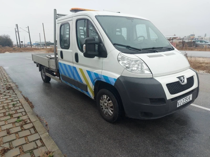 Peugeot Boxer + КРАН! B категория, снимка 6 - Бусове и автобуси - 49416643