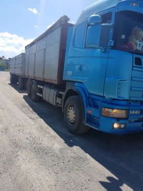 Scania 144 530 самосвал зърновоз, снимка 3