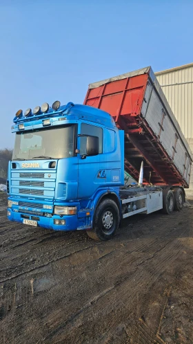 Scania 144 530 самосвал, снимка 3