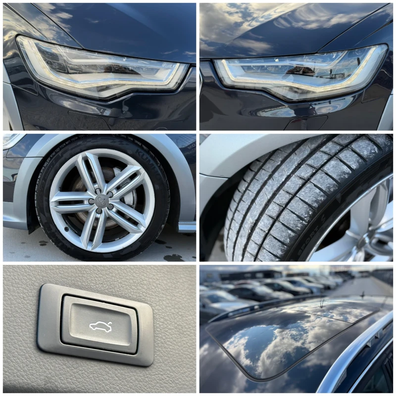 Audi A6 Allroad 3.0TDI* 2014г* 313к.с* Full Led* 187.000КМ* Нова* , снимка 17 - Автомобили и джипове - 53408220