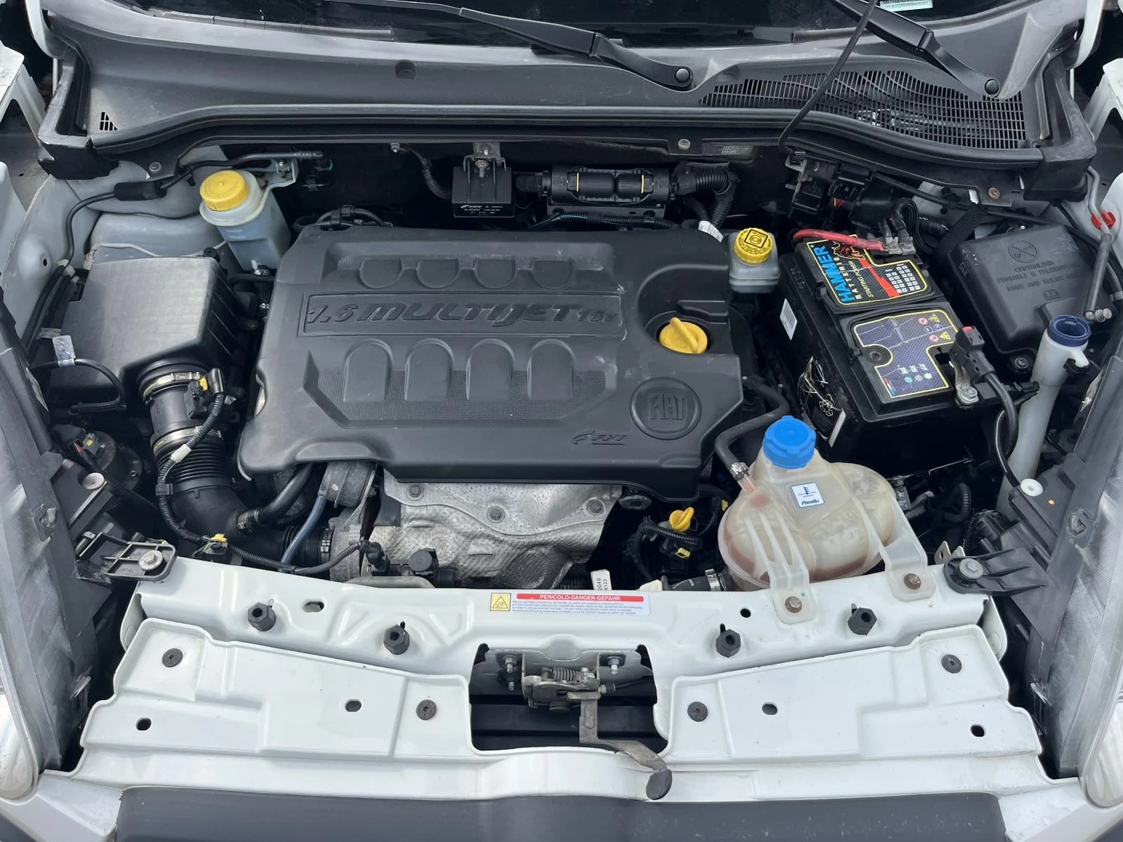 Fiat Doblo MAXI 1.6 M-JET EURO 5B 90кс AВТОМАТ ВНОС ИТАЛИЯ, снимка 16 - Автомобили и джипове - 53192127