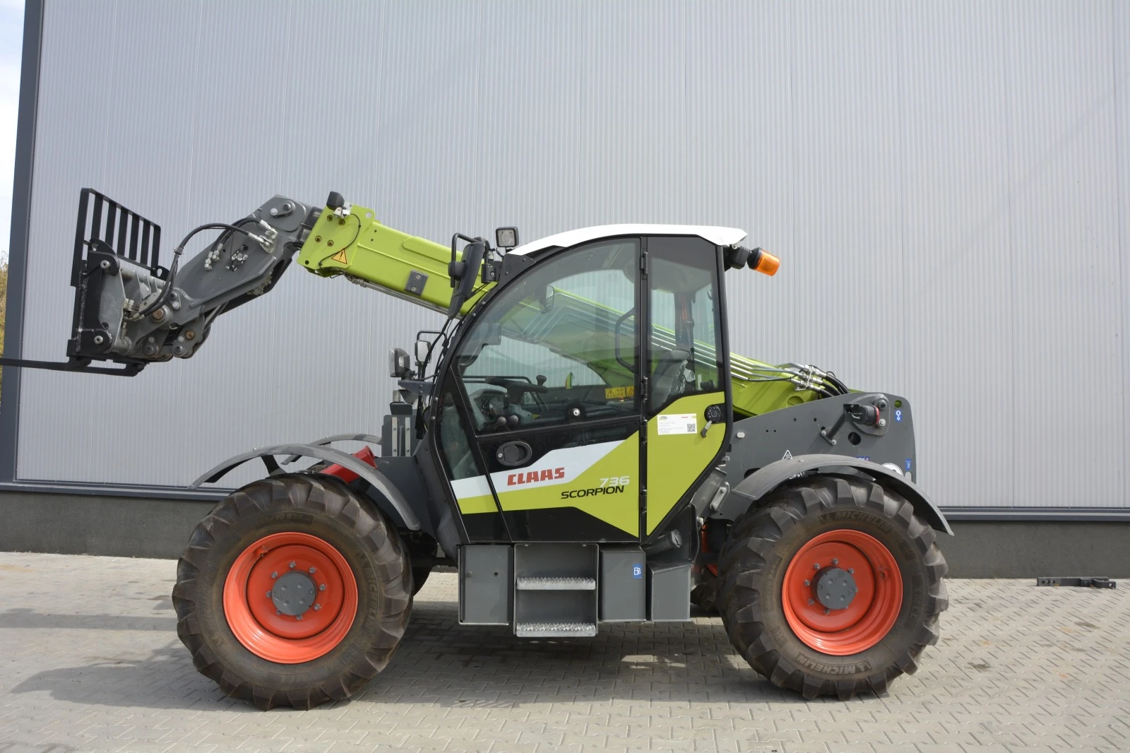 Телескопичен товарач Claas SCORPION 736 - изображение 2