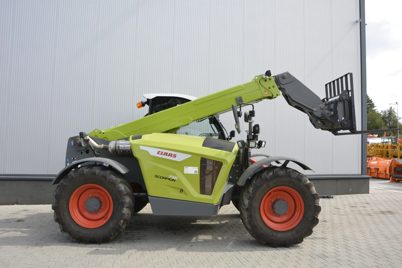 Телескопичен товарач Claas SCORPION 736 - изображение 5