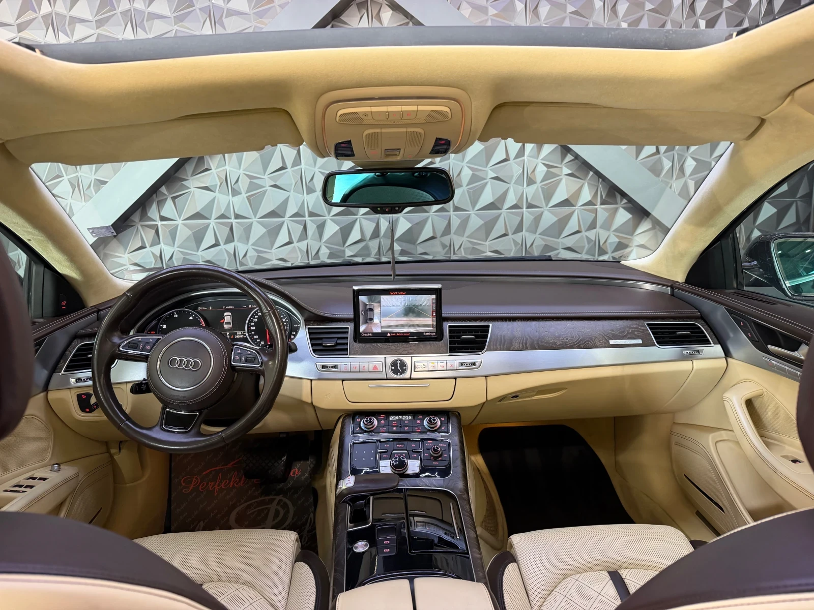 Audi A8 4.2 TDI QUATTRO MATRIX * S LINE * BOSE * ШИБЕДАХ, снимка 7 - Автомобили и джипове - 55465849