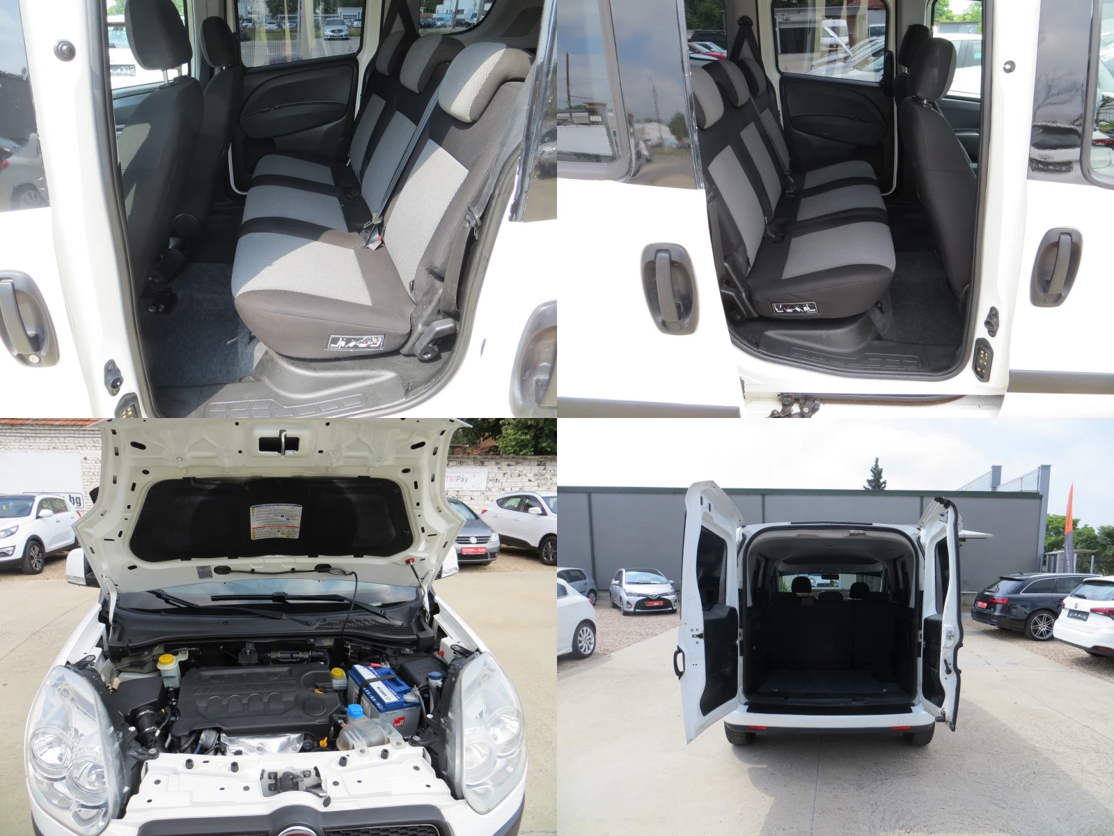 Fiat Doblo 1.6MultiJet-Пътнически-Климатик-Сервизна история, снимка 17 - Автомобили и джипове - 55732599
