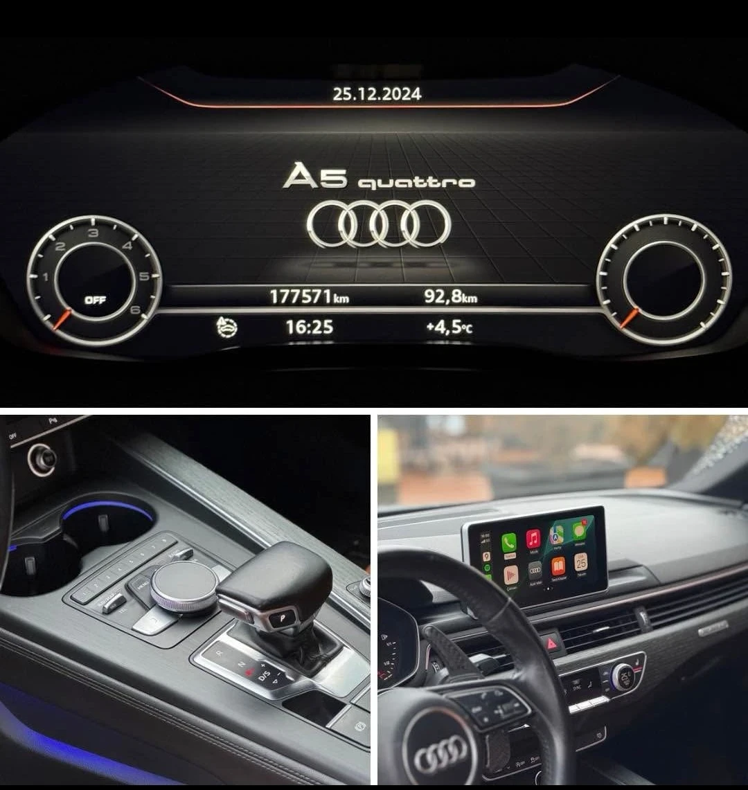Audi A5, снимка 4 - Автомобили и джипове - 56242256