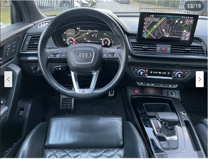 Audi SQ5 MATRIX* 360КАМЕРА* LANE* ASSIST* ПАНОРАМА* , снимка 9 - Автомобили и джипове - 52258768