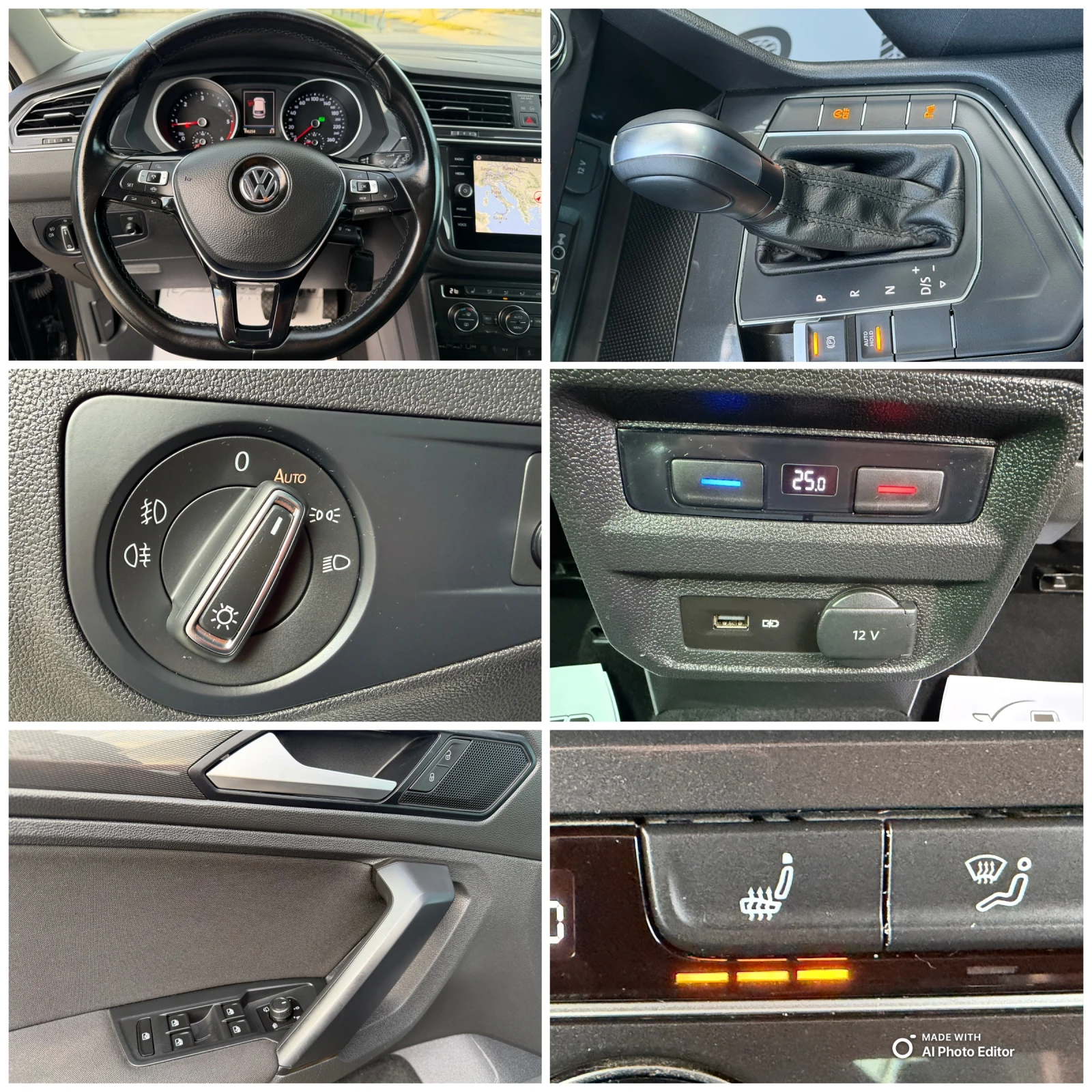 VW Tiguan 2.0 AVTOMAT LED KAMERA | Mobile.bg — изображение 13