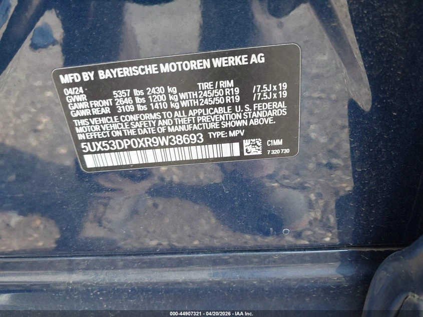 BMW X3 2.0l xDrive30I, снимка 9 - Автомобили и джипове - 54756205