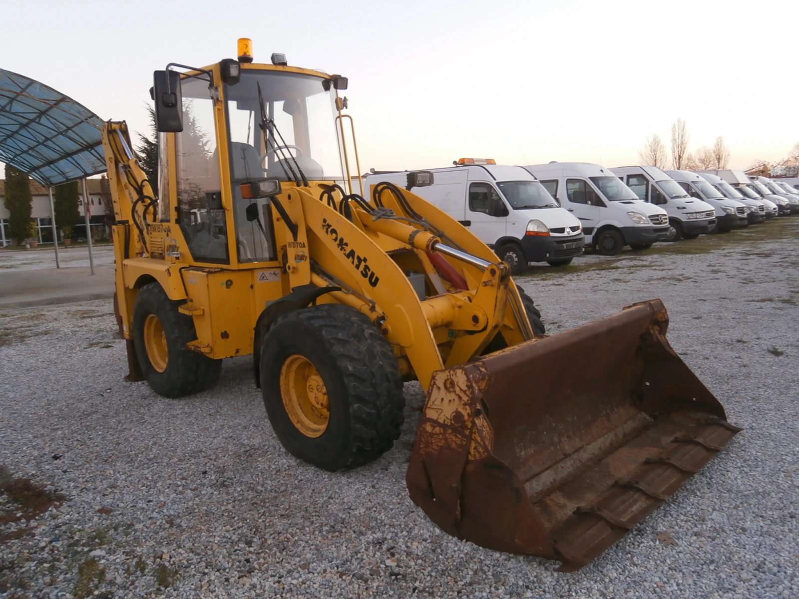 Багер Komatsu WB70A NOV VNOS* 3000h*  - изображение 3