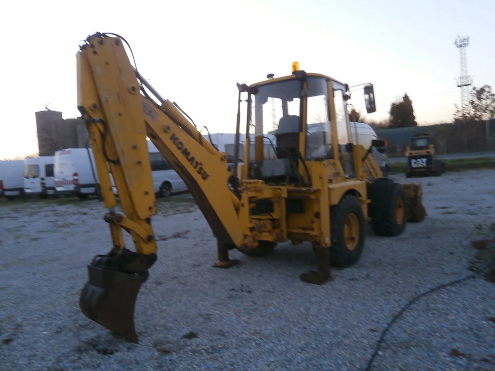 Багер Komatsu WB70A NOV VNOS* 3000h*  - изображение 4