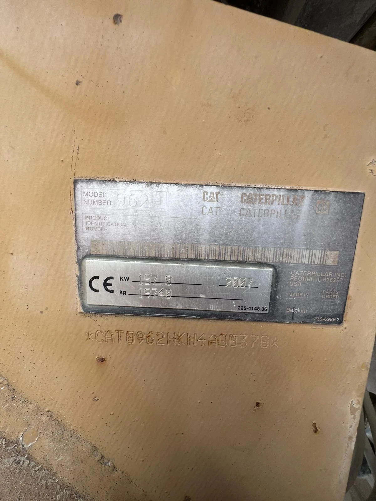 Челен товарач Cat 962Н - изображение 4