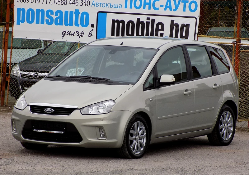 Ford C-max 2.0TDCi/AUTOMATIC/GHIA, снимка 1 - Автомобили и джипове - 47840158