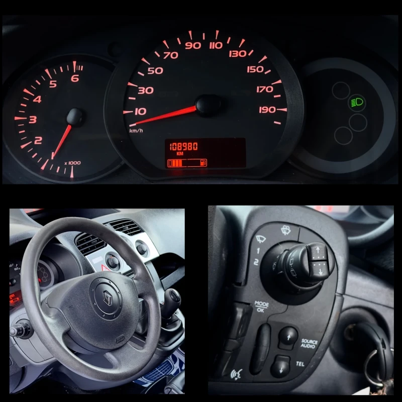 Renault Kangoo 1.5DCI 90hp* MAXI* , снимка 14 - Автомобили и джипове - 48396501