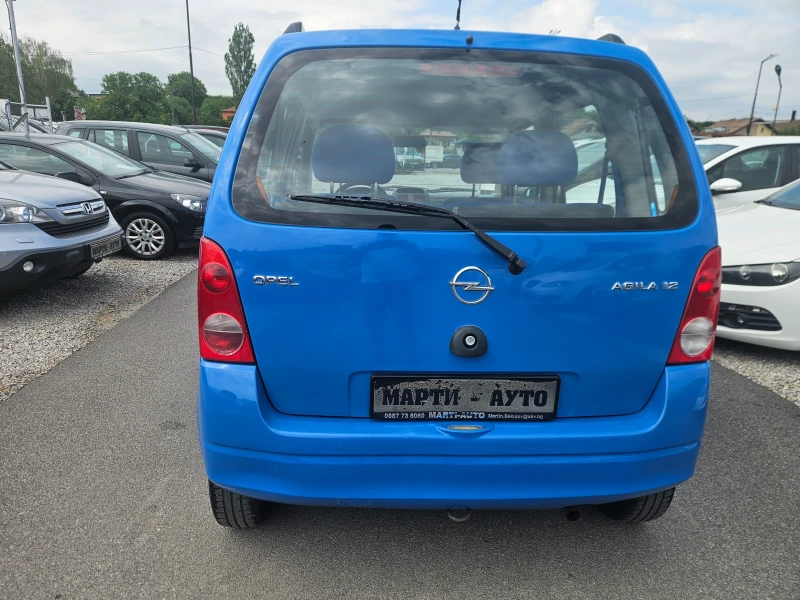 Opel Agila 1.2i 16V, снимка 4 - Автомобили и джипове - 50613348