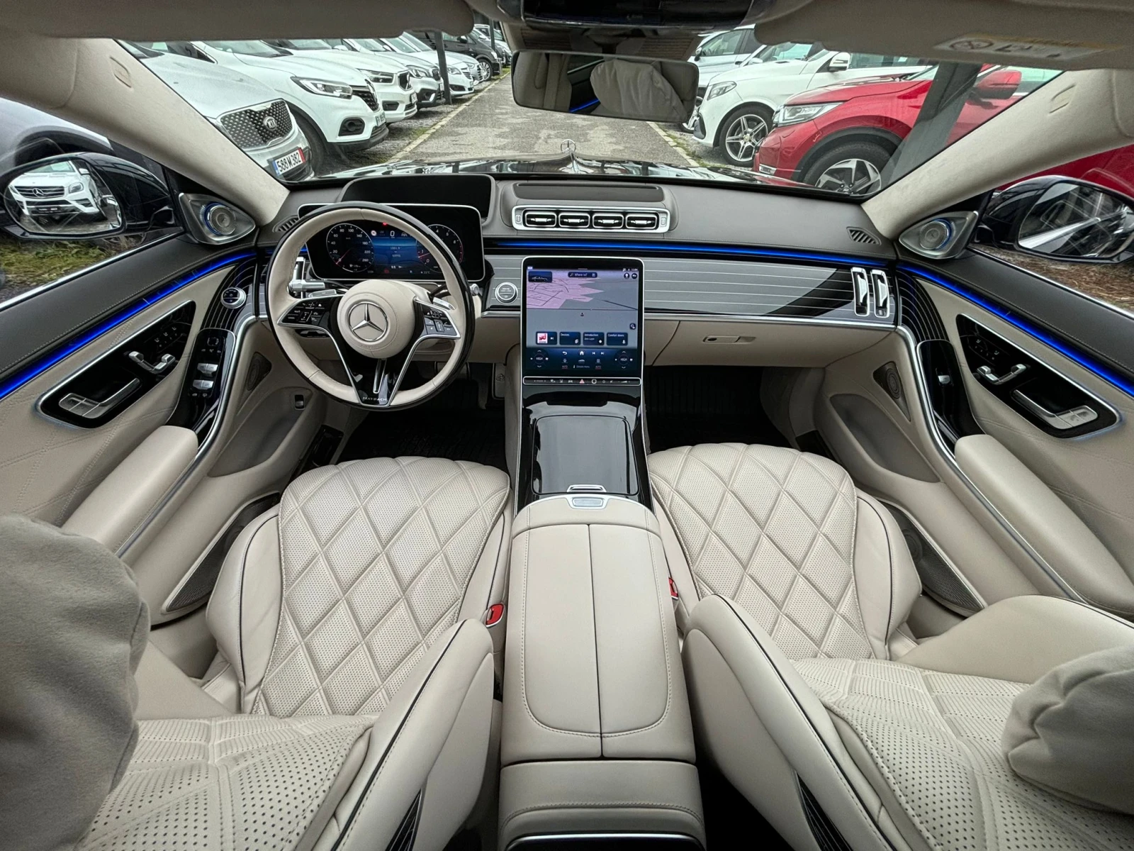 Mercedes-Benz Maybach S 580 4Matic* 4K Burmester* HEADUP* 360* PANO* FUL - изображение 9