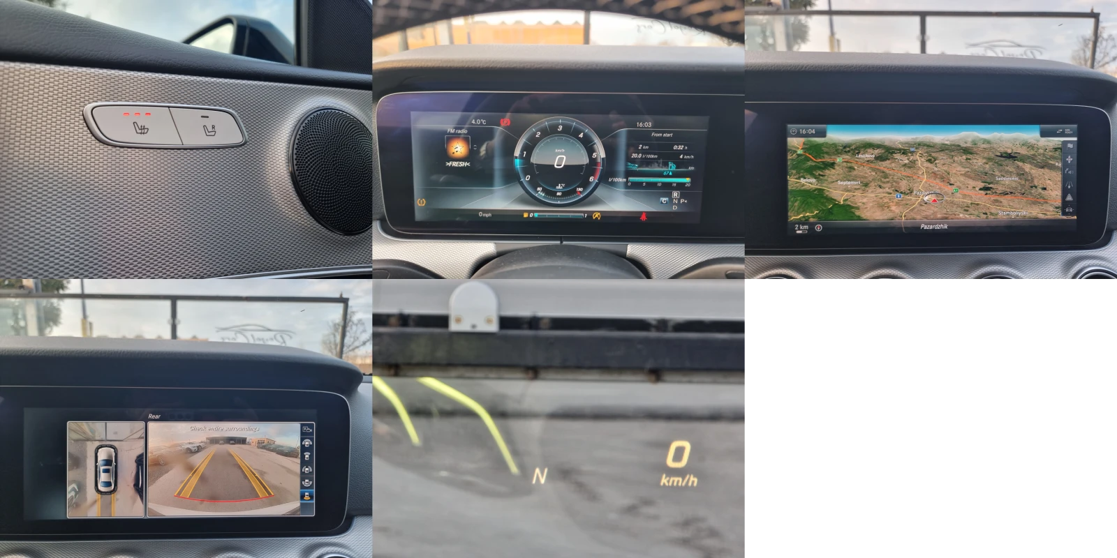 Mercedes-Benz E 220 4matic * BRABUS* 360 * Head UP* Distronik pl | Mobile.bg   16