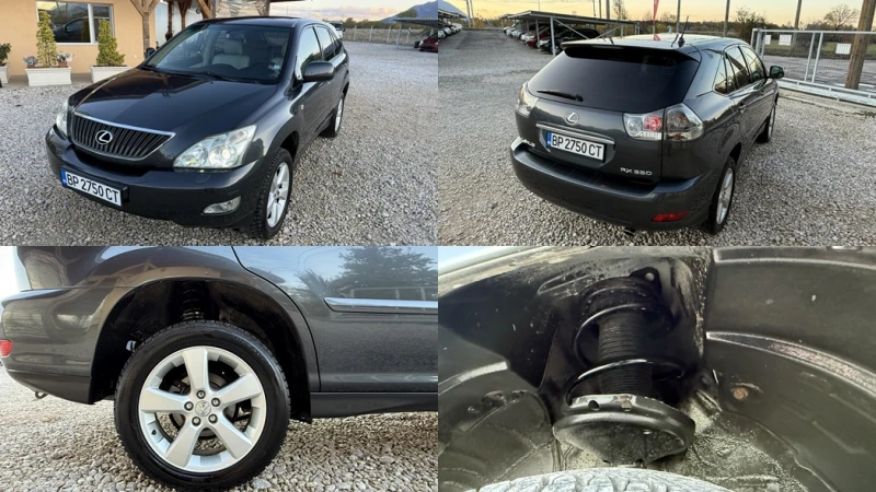 Lexus RX 350 RX350/276кс/ПРУЖИНИ/NAVI/КОЖА/ПОДГРЕВ/КСЕНОН/EURO4, снимка 10 - Автомобили и джипове - 52201614