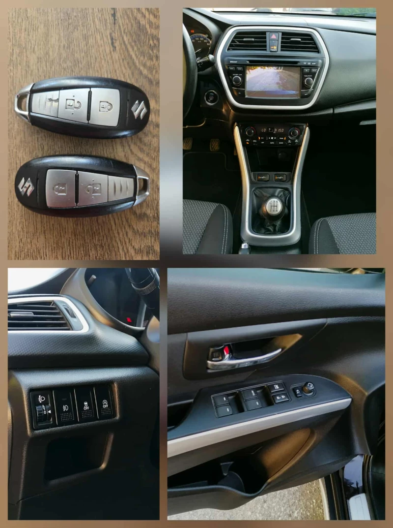 Suzuki SX4 S-Cross 1.6i-Панорамa Навигация Камера KEYLESS-Go, снимка 15 - Автомобили и джипове - 52865528