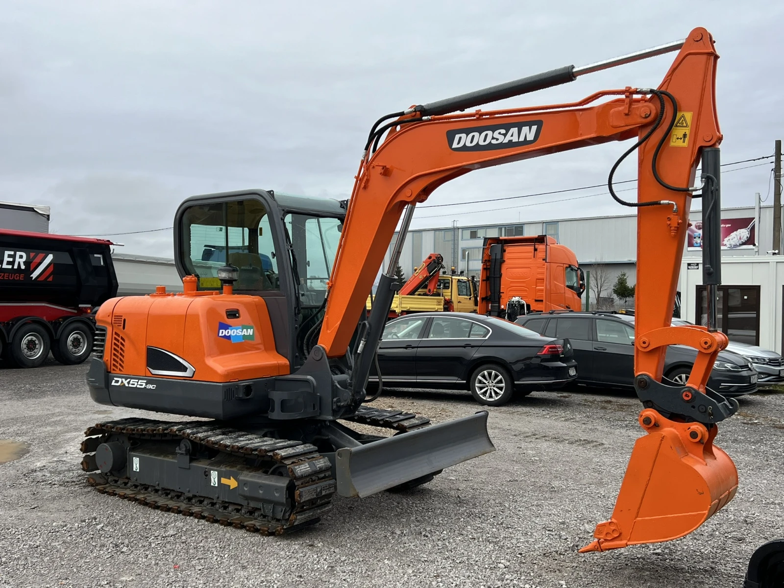 Багер DOOSAN DX55-9C, 2523h, 5.5 ton - изображение 2