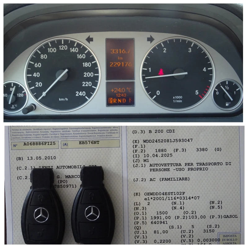 Mercedes-Benz B 200 CDI Restyling 140kc Autotronic 5вр. Sport, снимка 16 - Автомобили и джипове - 50794969