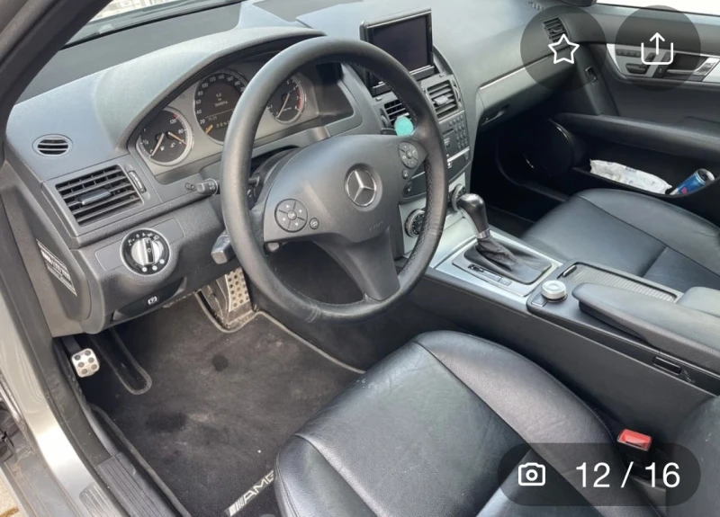 Mercedes-Benz C 280 LPG , снимка 12 - Автомобили и джипове - 53032393