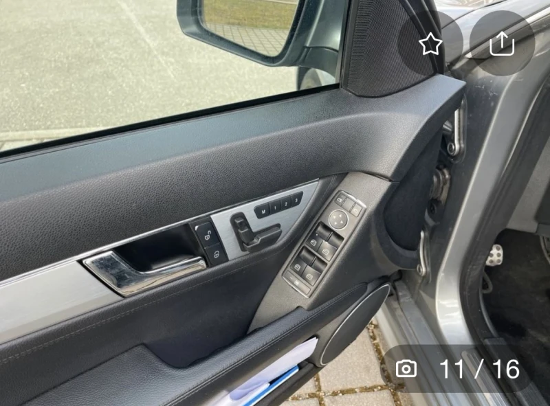 Mercedes-Benz C 280 LPG , снимка 13 - Автомобили и джипове - 53032393