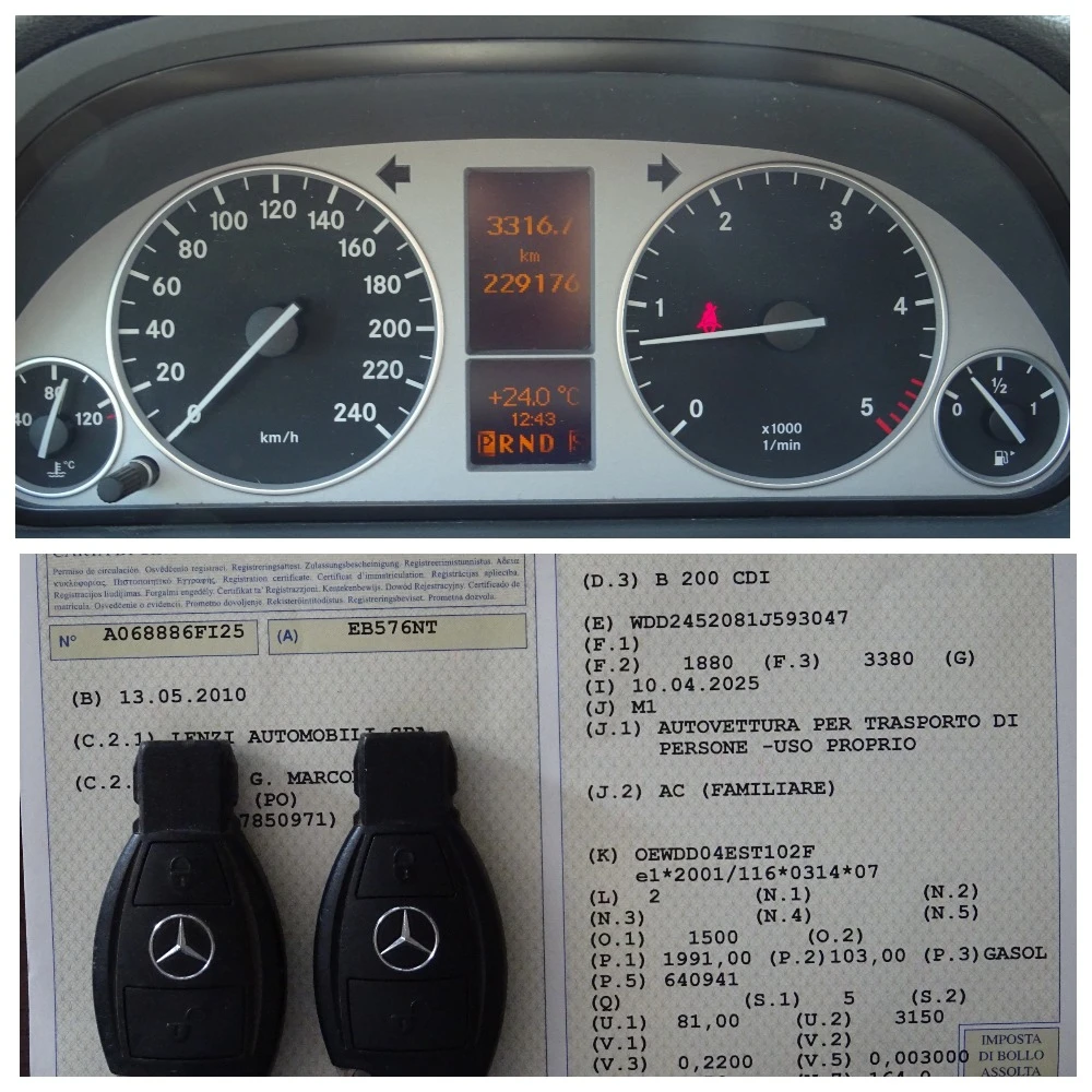 Mercedes-Benz B 200 CDI Restyling 140kc Autotronic 5. Sport | Mobile.bg   16